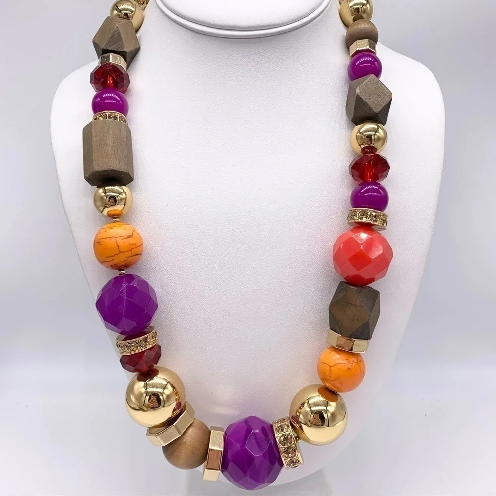 Kate Spade Totem Park Beaded Necklace
